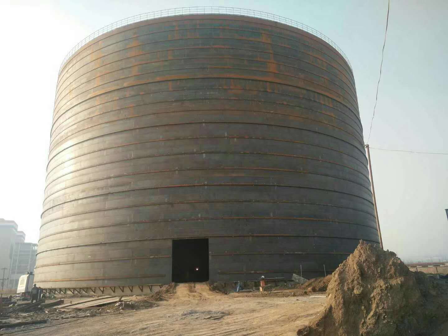 滨海承建大型钢板库的好处及原理