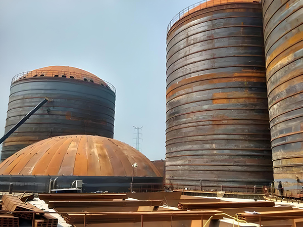 滨海焦粉钢板仓